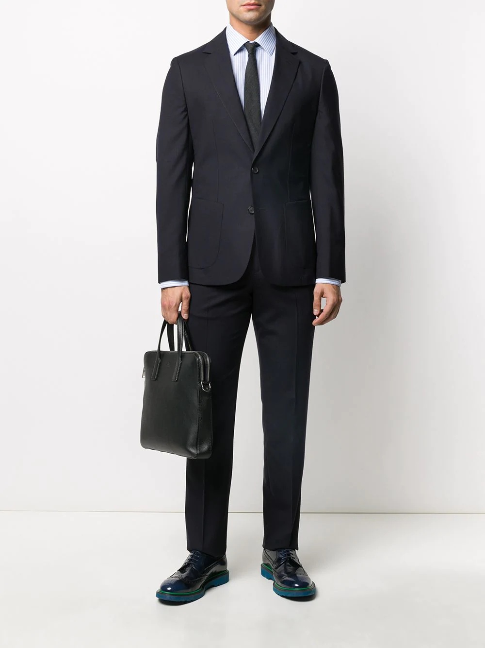 tailored two-piece suit - 2