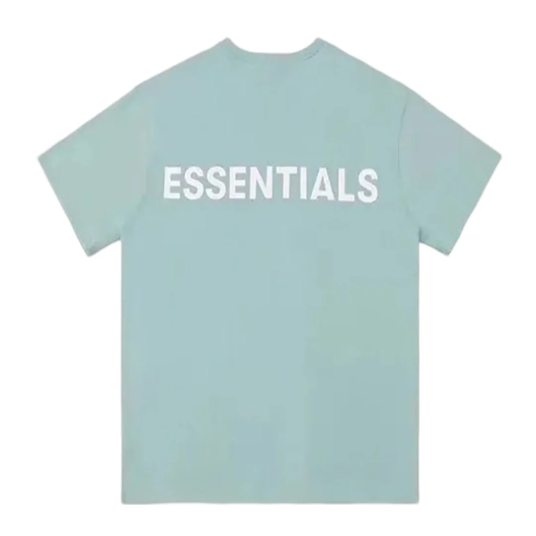 Men's Fear of God Essentials Basic Short Sleeve Light Blue FOG-SS20-122 - 1