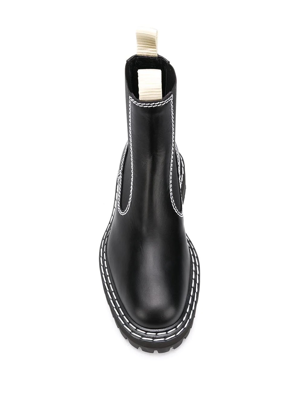 contrast-stitch Chelsea boots - 4