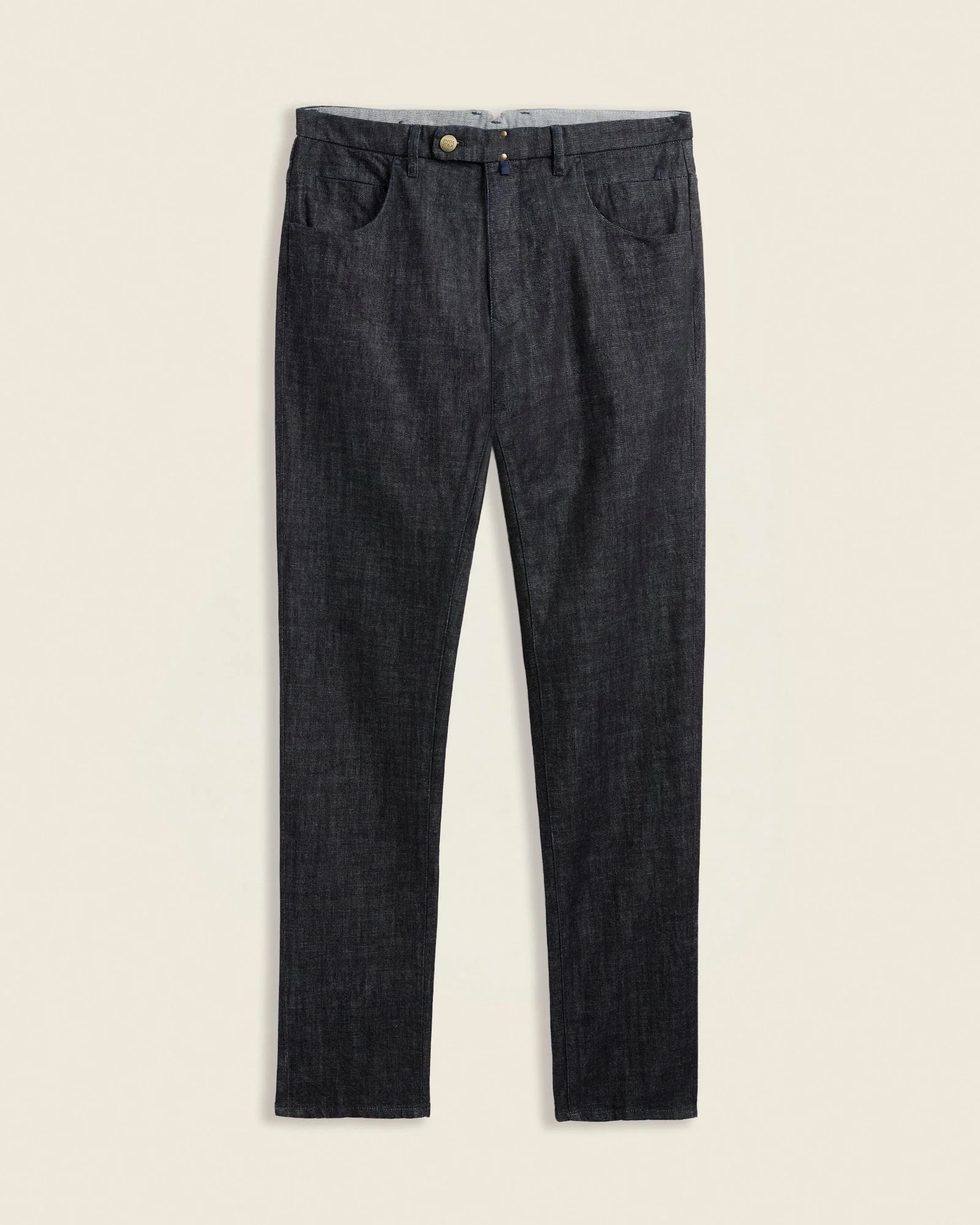 Slim fit denim trousers - 1