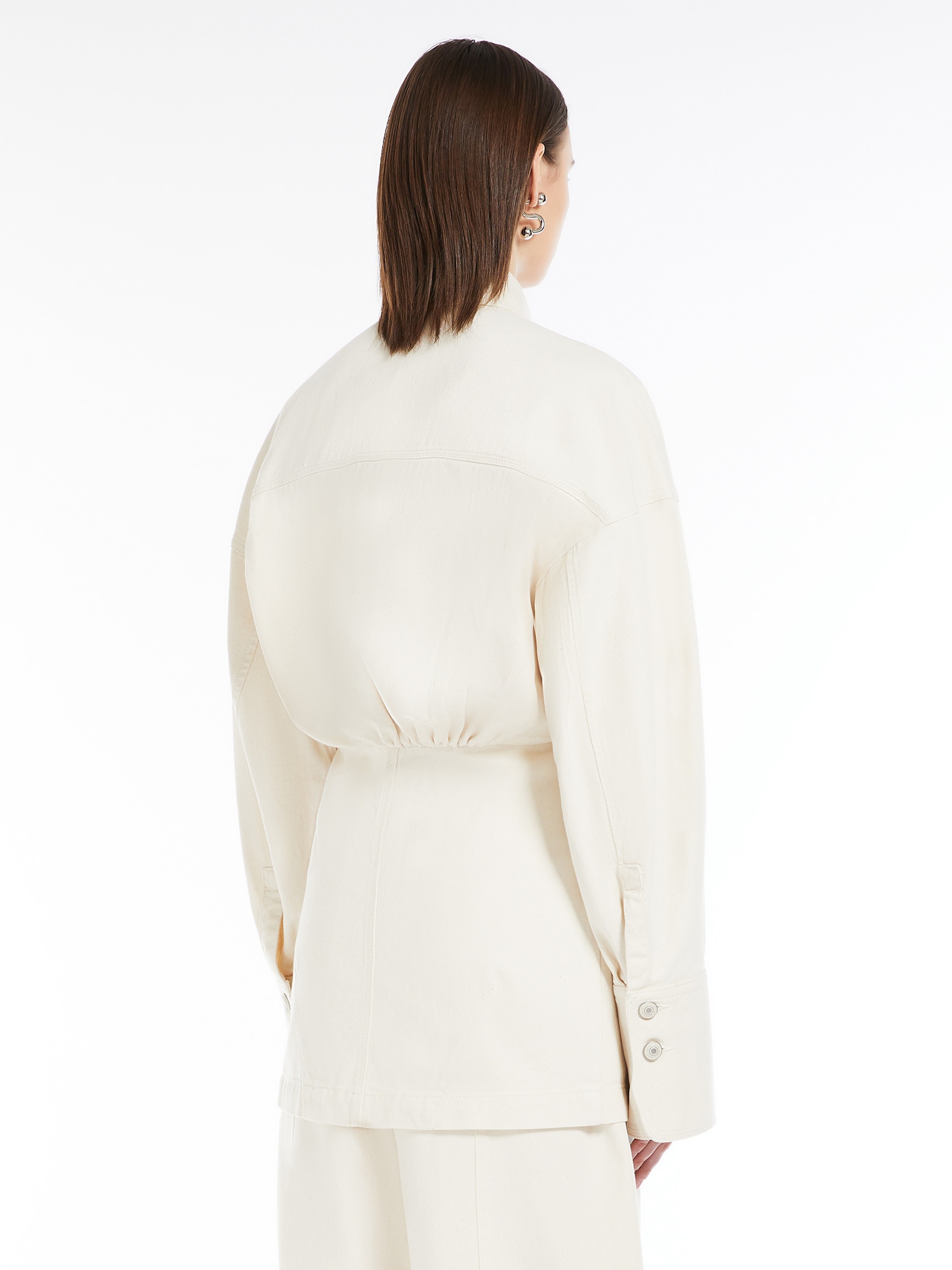 BIBLIOS Long shirt with belt - 4