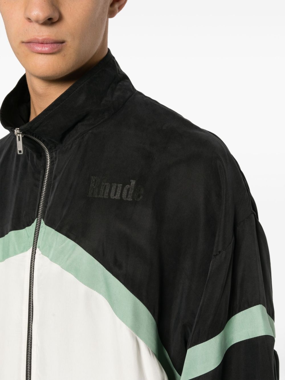Awakening striped track jacket - 5