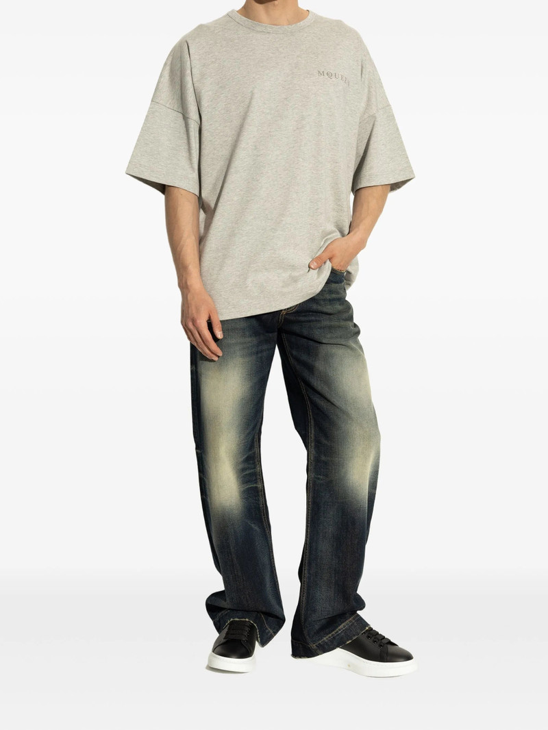 Alexander McQueen Alexander Mcqueen Leather Sneakers outlook