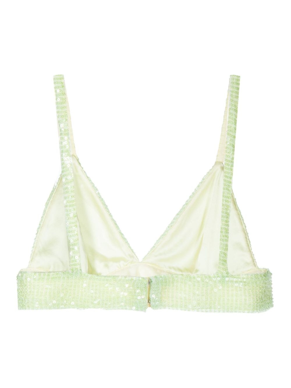 sequin-embellished bralette top - 2