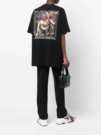 Off-White Caravaggio Crowning graphic-print T-shirt outlook