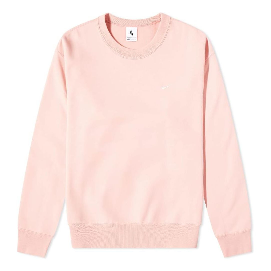 Nike NRG Solo Swoosh Crew Sweatshirt Pink CV0554-697 - 1