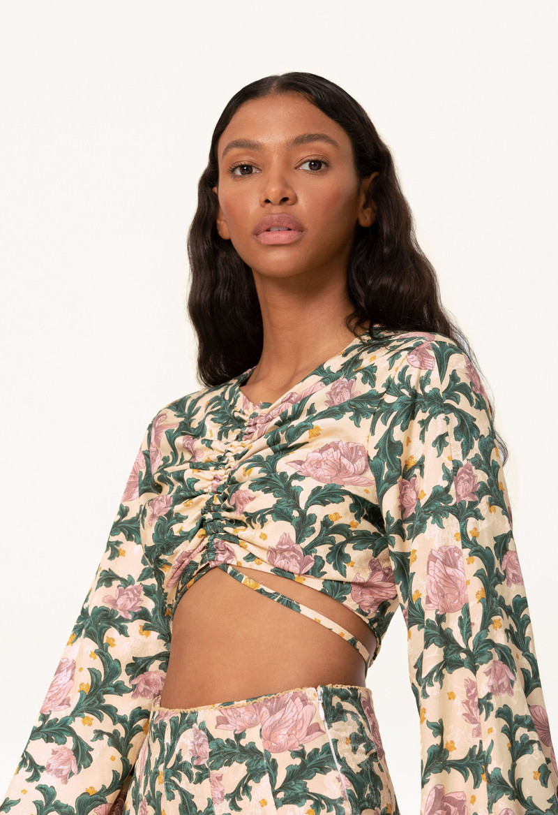 Mar Peonia Aurora Cropped Top 5