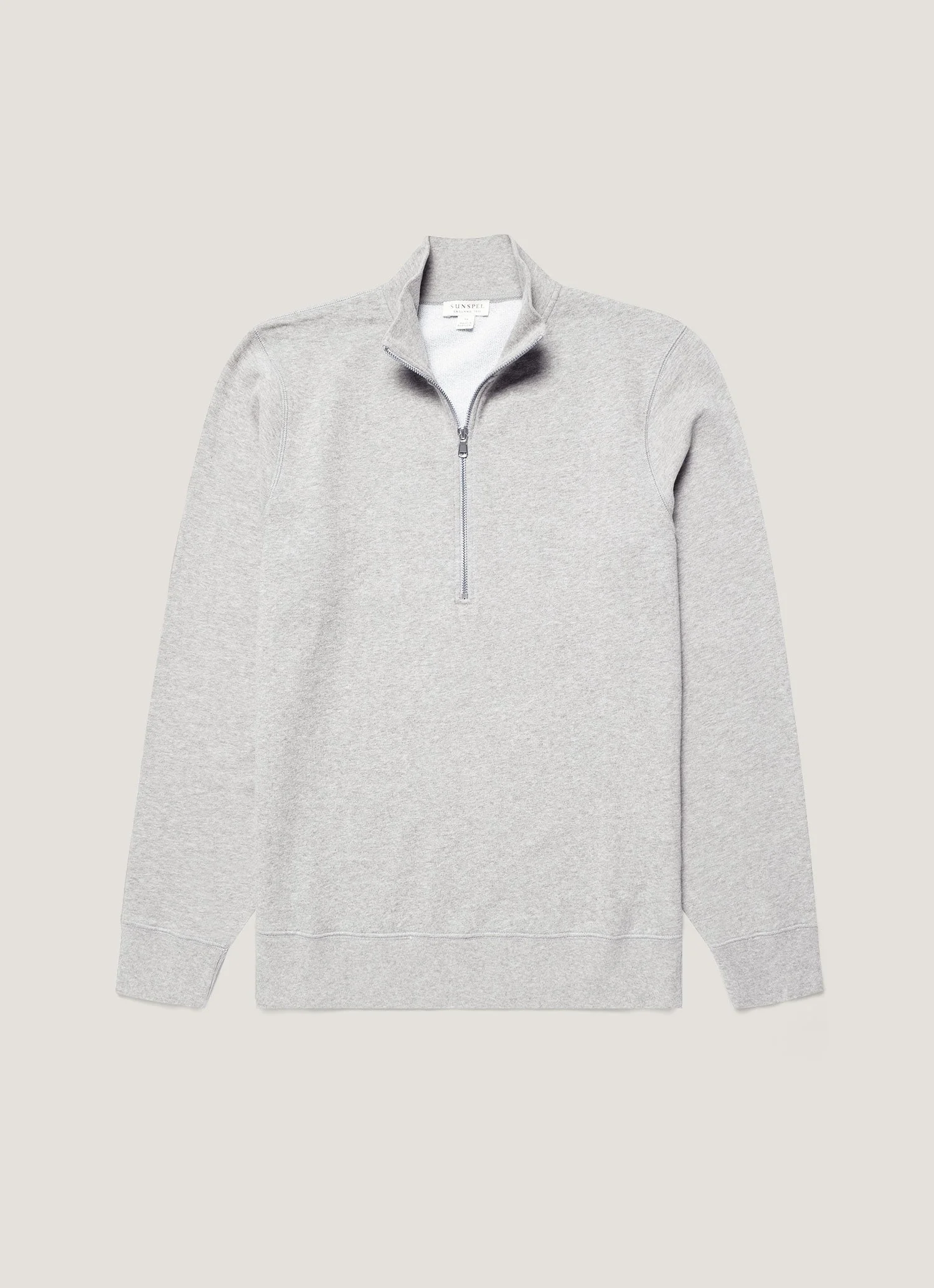 Half Zip Loopback Sweatshirt - 1