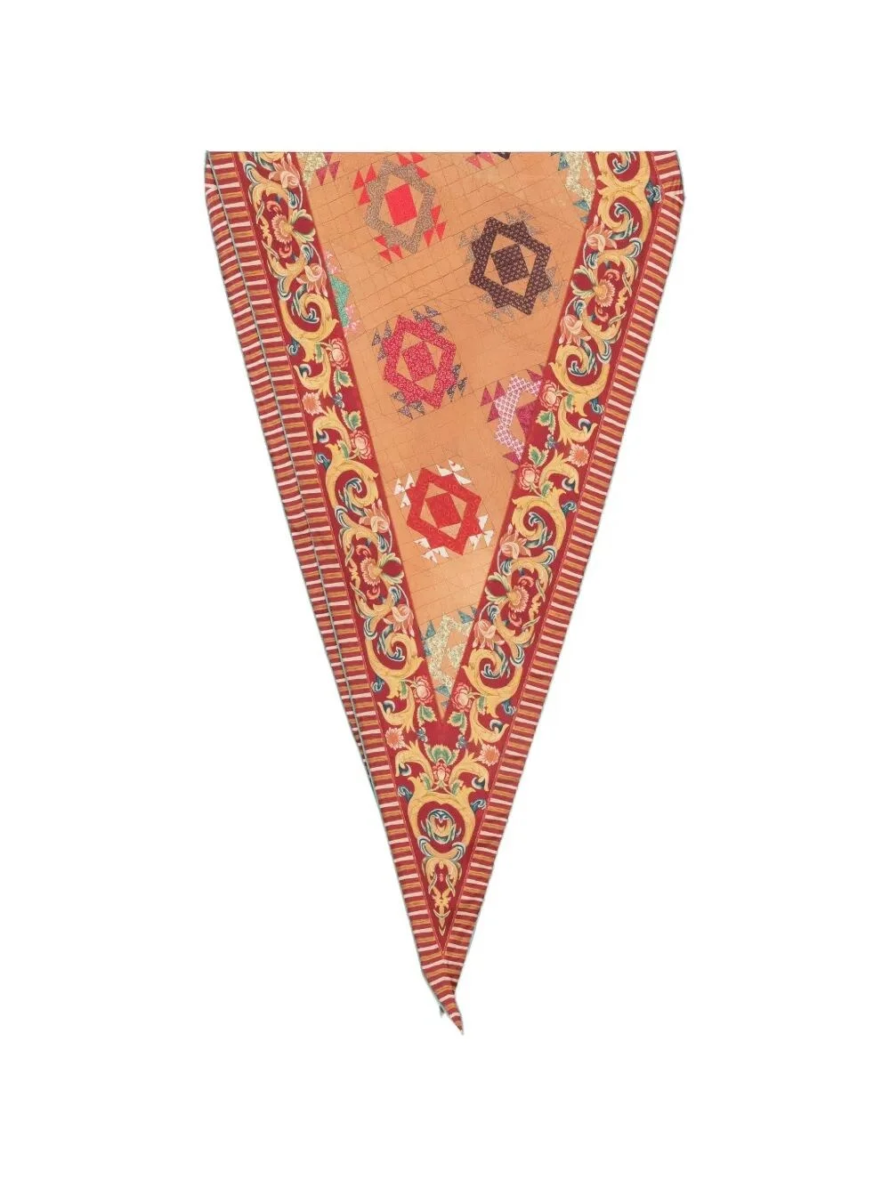 Scarf 100% Silk "Aloeuw" - 1