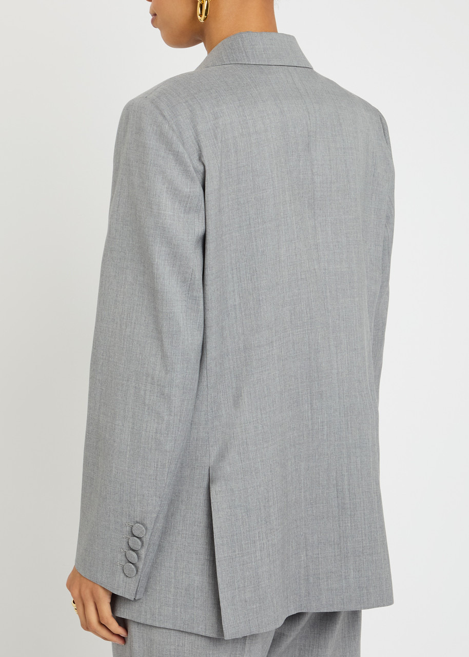 Blaze Milano Everynight Double-breasted Wool Blazer - 3