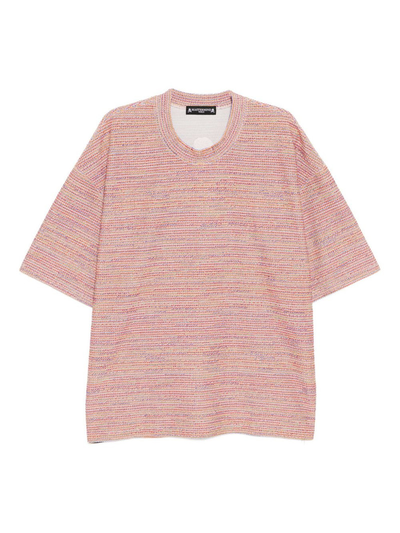 logo-embroidered T-shirt 1