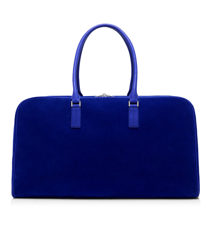 SUEDE BOWLING BAG 3