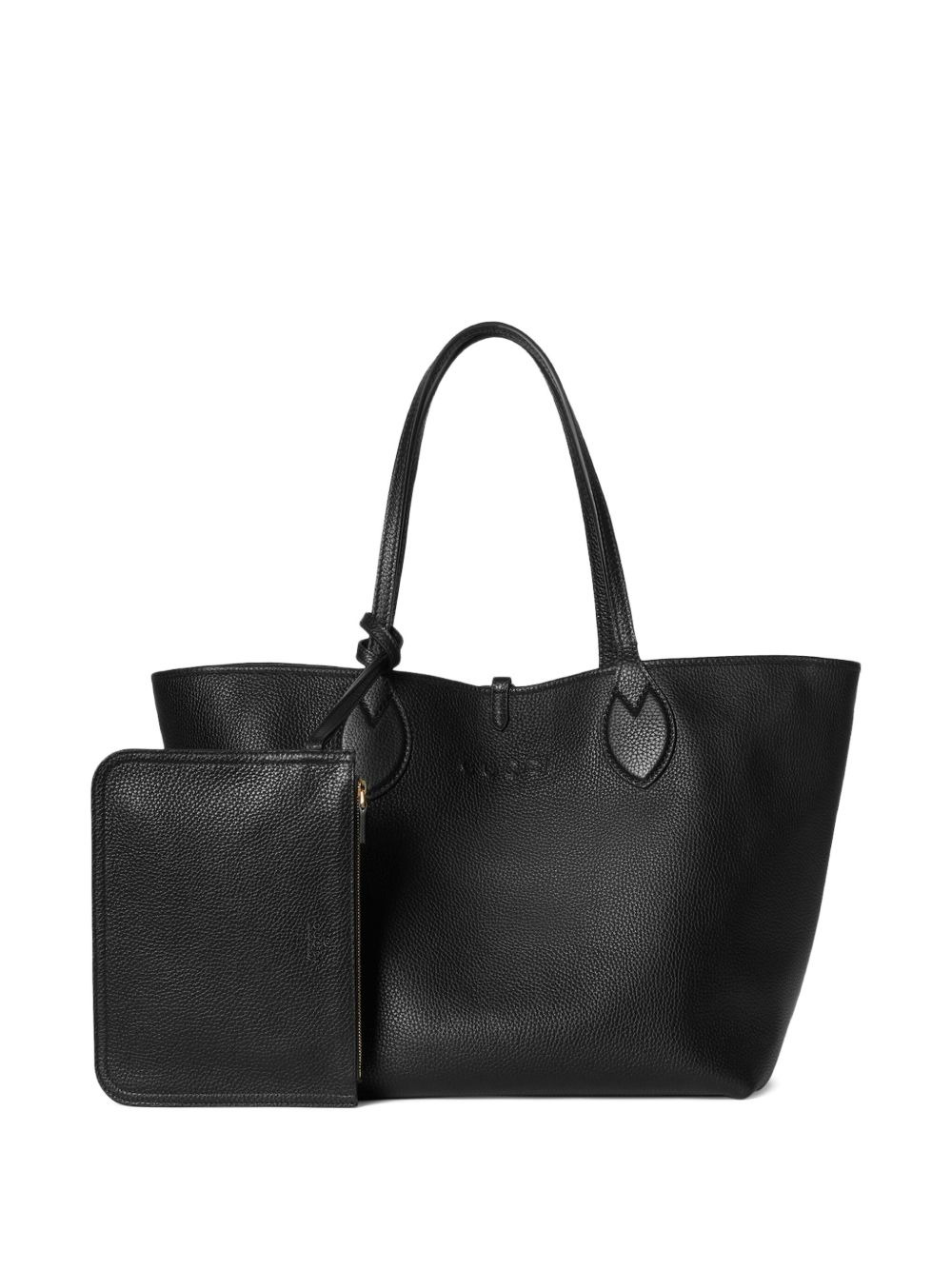 Totissima grained leather tote bag - 3