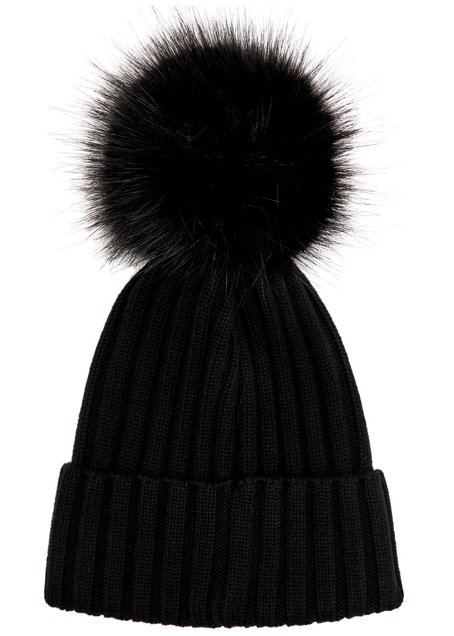 Moncler Ribbed Wool Bobble hat - 2