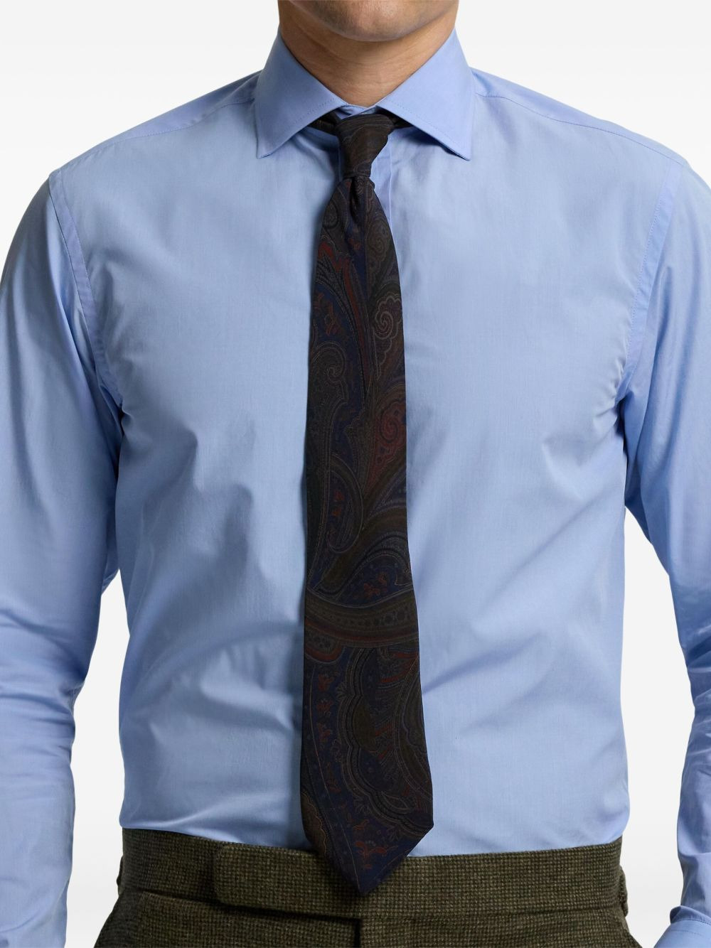 paisley-print neck tie - 2