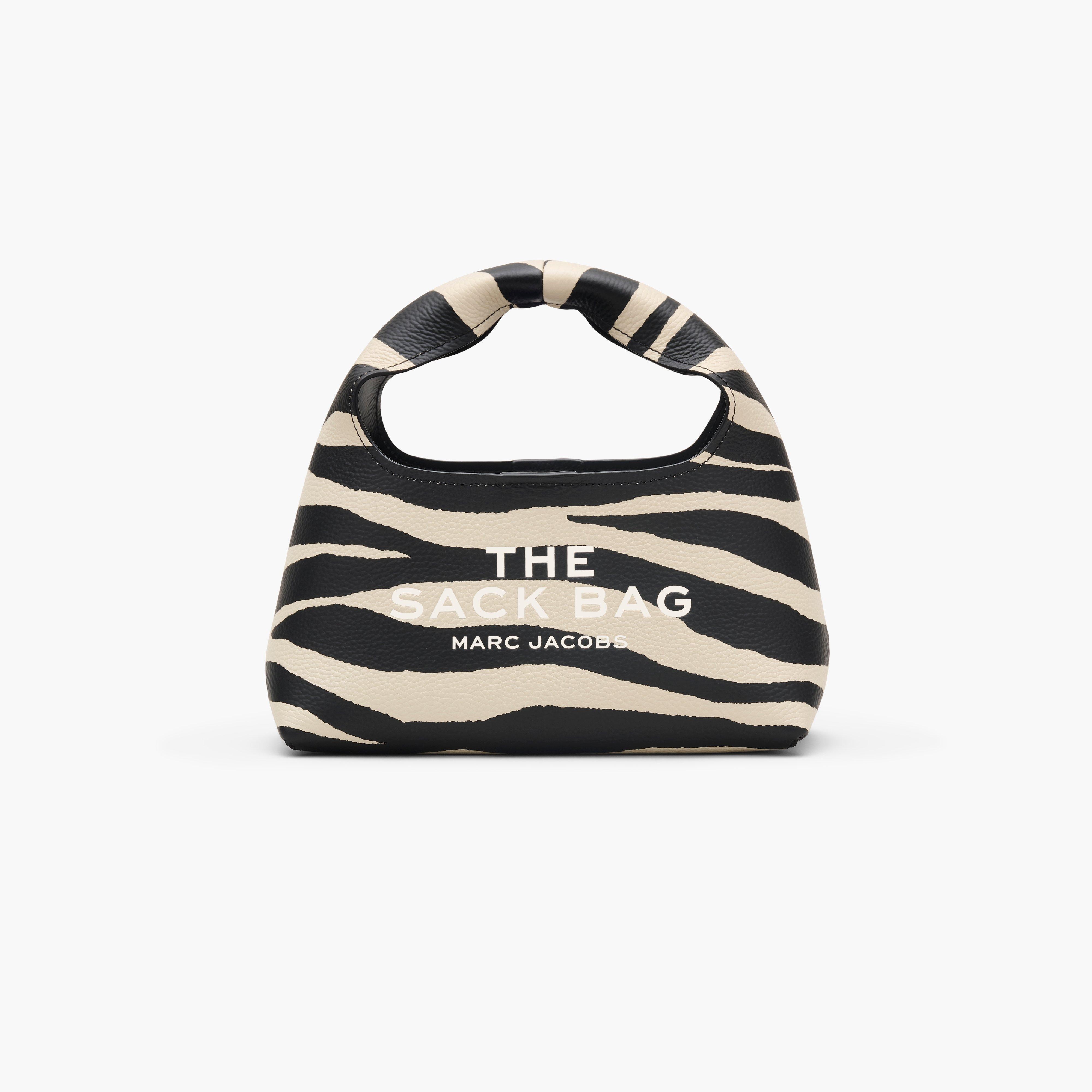 THE ZEBRA LEATHER MINI SACK BAG - 1