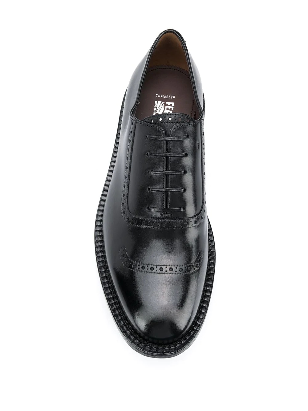 almond-toe Derby brogues - 4