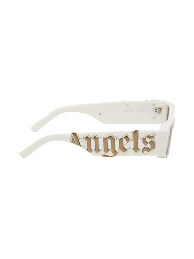 Palm Angels White Angel Sunglasses outlook