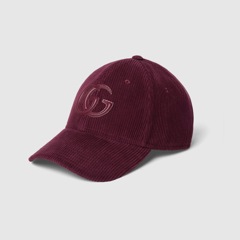 Velvet baseball hat with embroidery 1