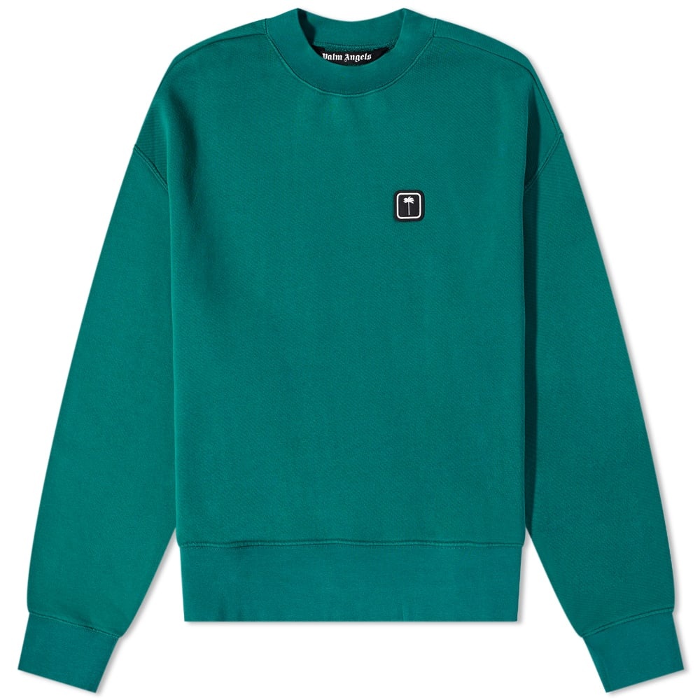 Palm Angels Patch Logo Crew Sweat - 1