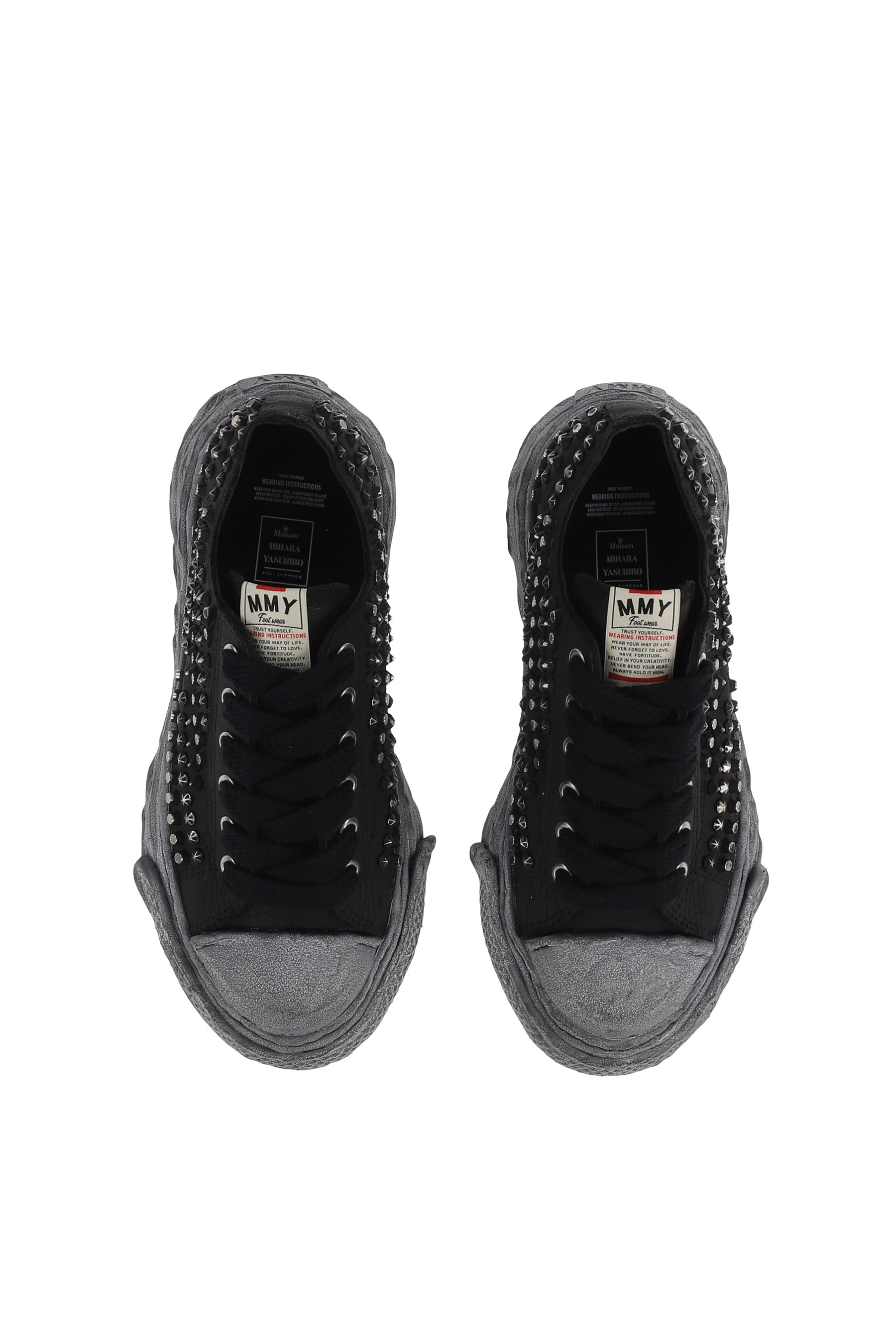 PETERSON 23 STUDDED LOW / BLK BLK - 3