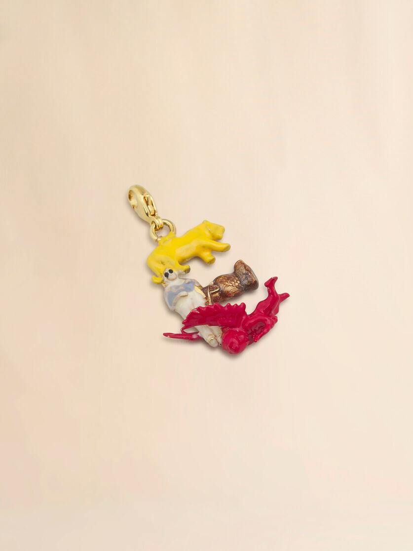 MARNI ALPHABET "E" CHARM - 3