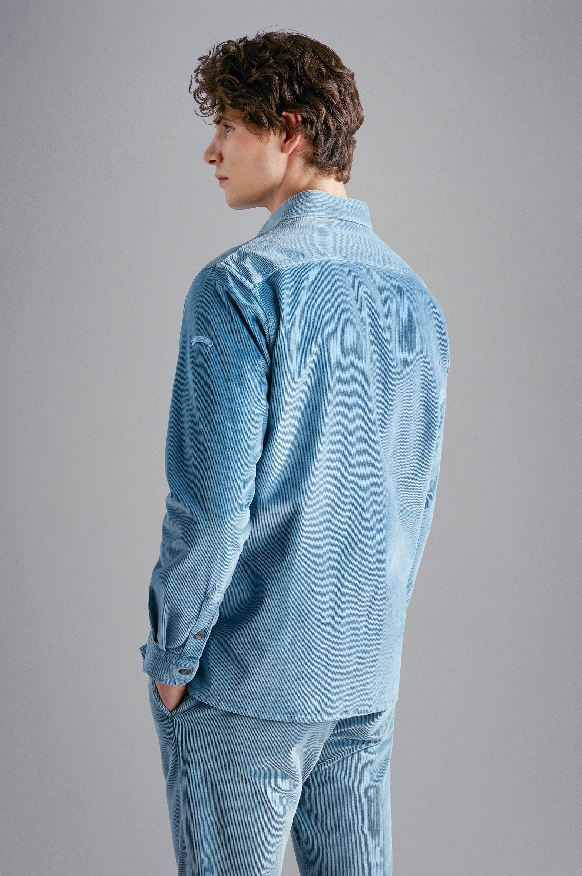 VELVET OVERSHIRT - 3