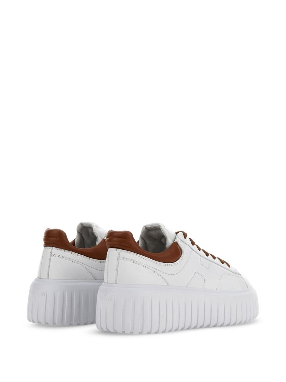 logo-embroidered low-top sneakers - 3