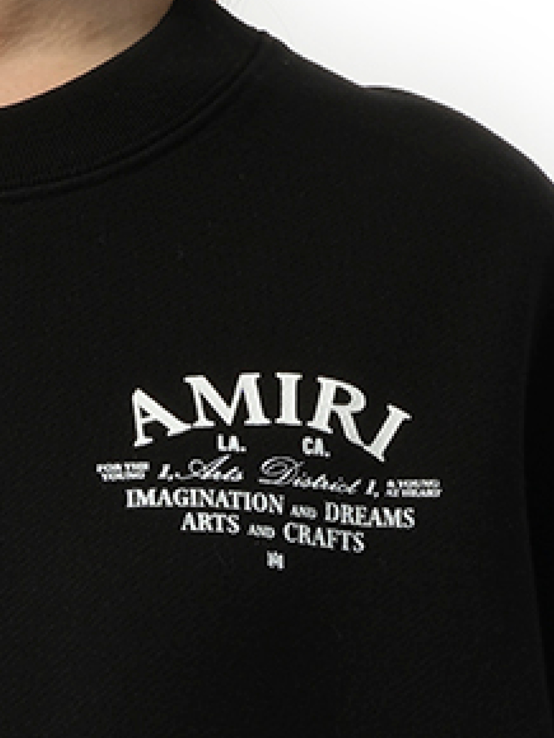 Amiri Arts District Sweatshirt in Black - 3