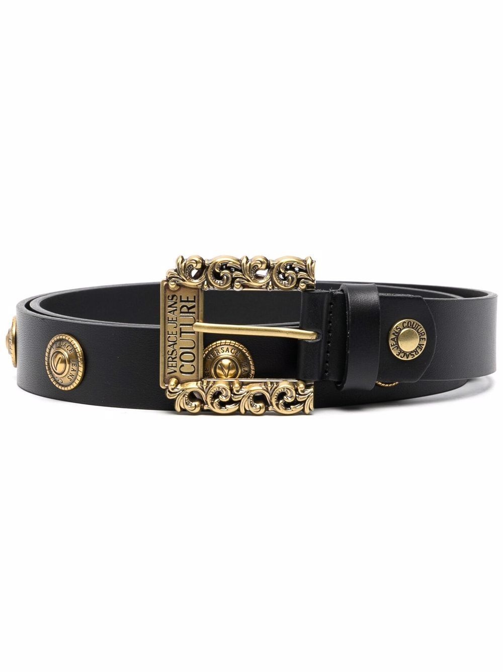 baroque-buckle belt - 1