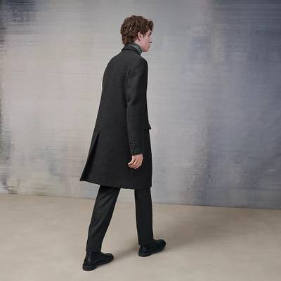 Hermès Emile Agent Secret Cuir coat outlook