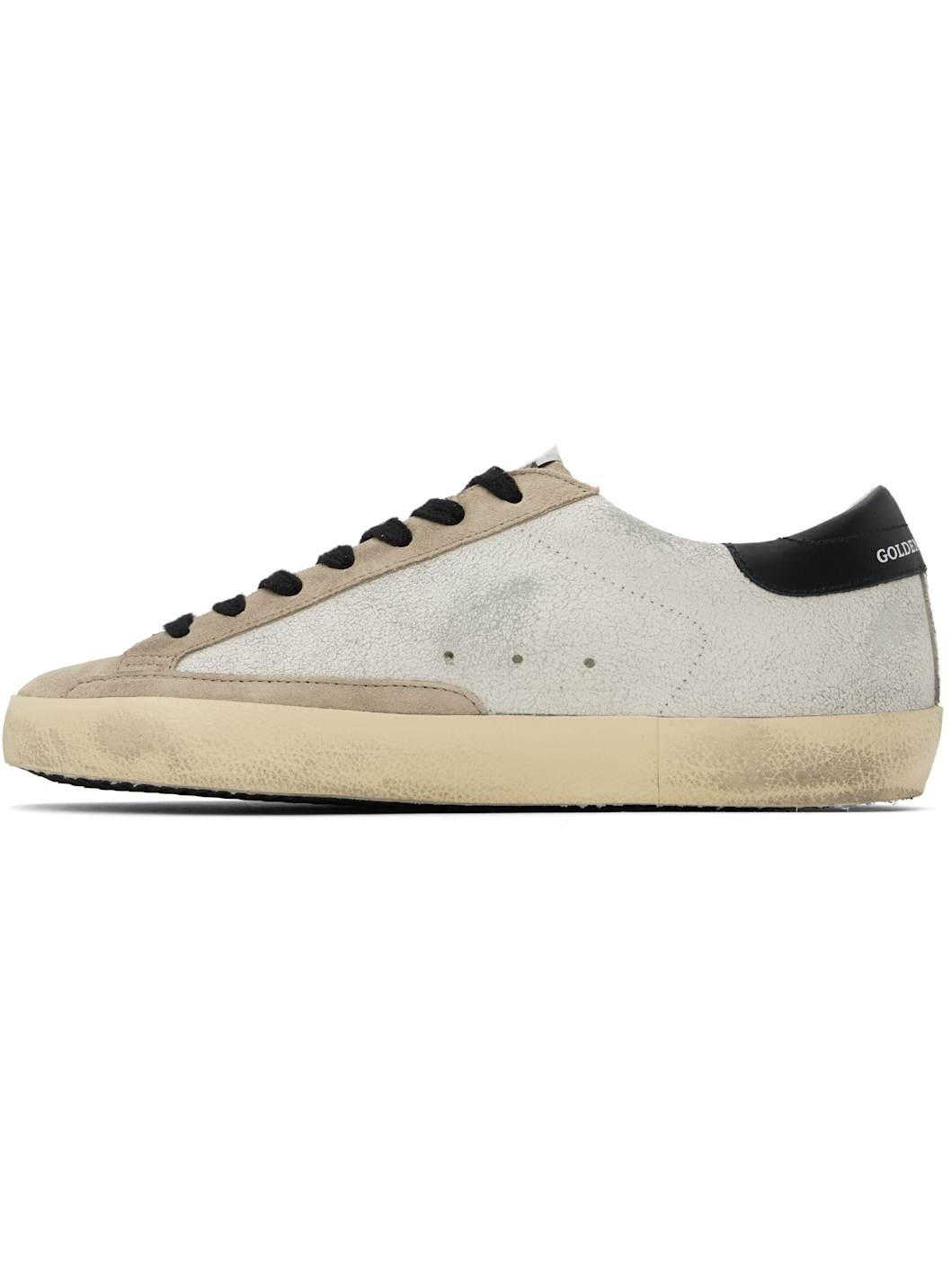 Taupe & Gray Super-Star Classic Sneakers - 3