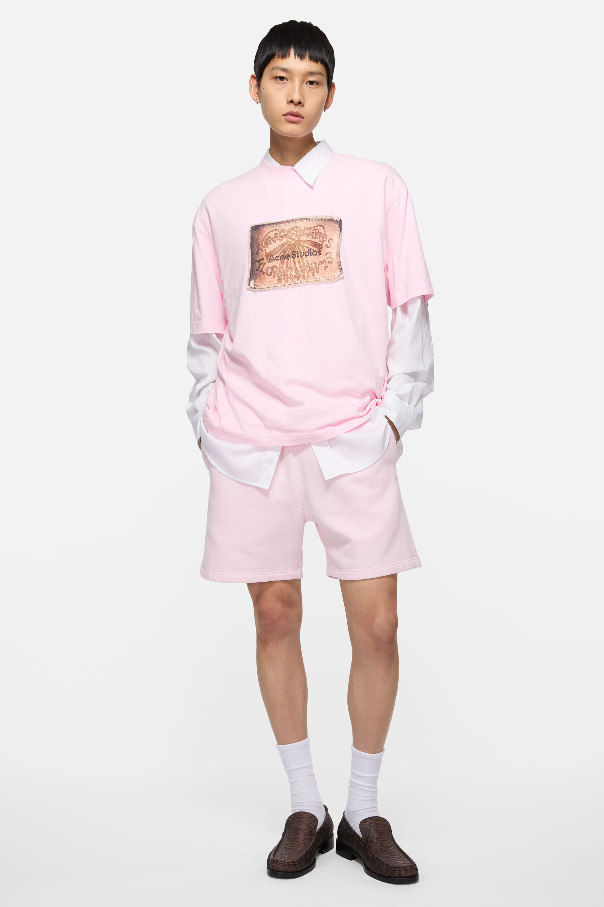Fleece shorts - Blossom pink - 2