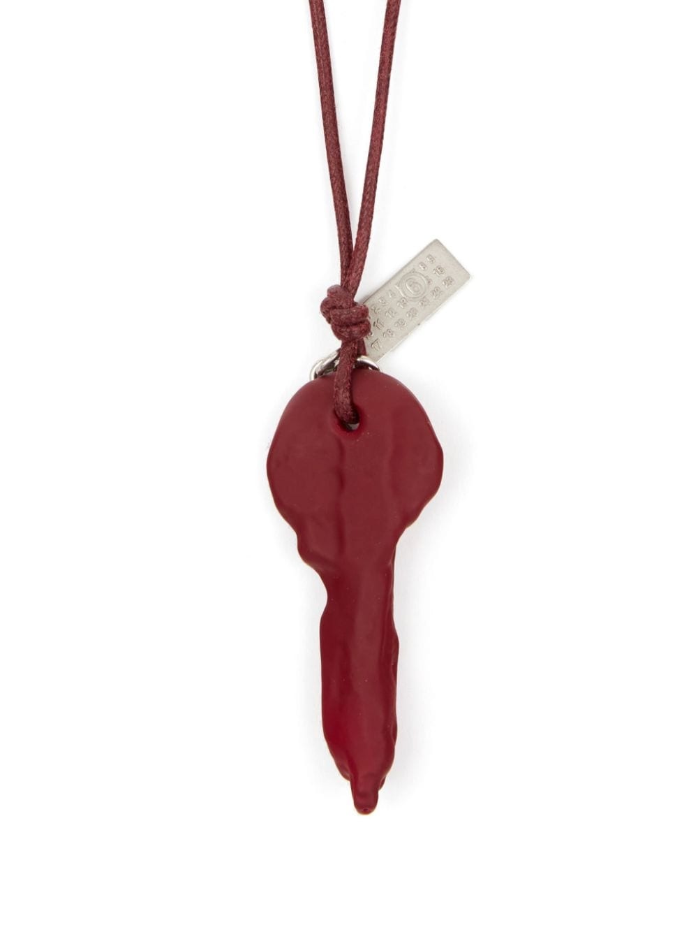 Candle Waxed key-pendant necklace - 2