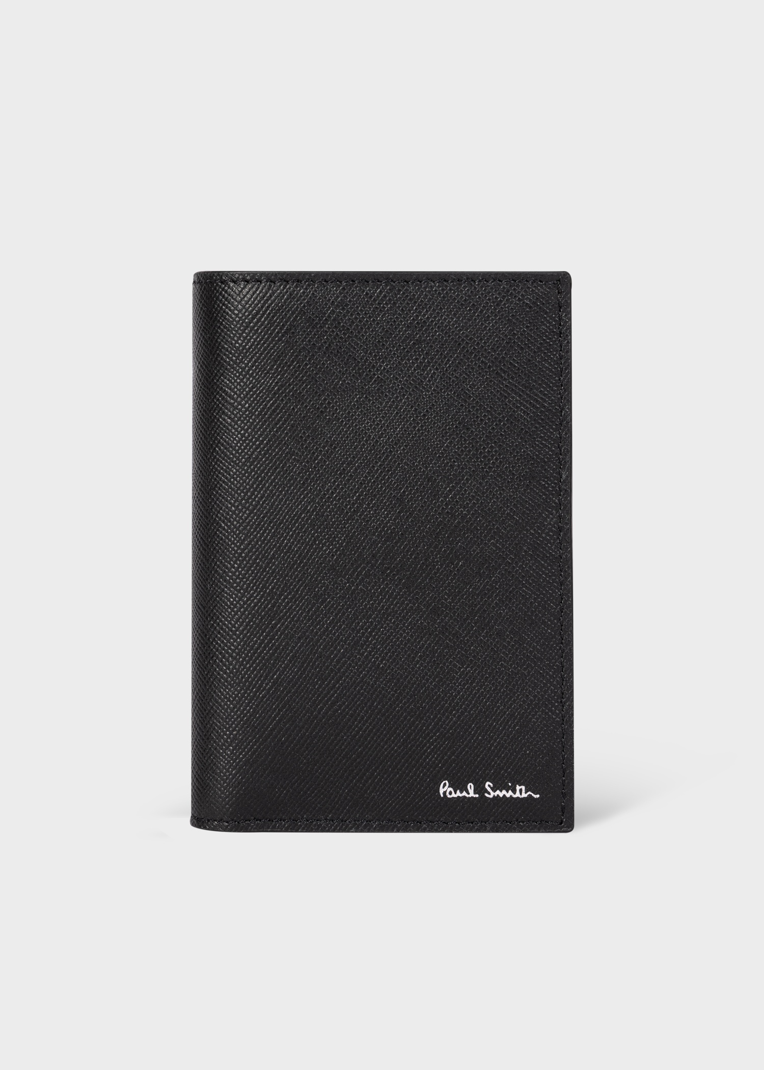 Black 'Mini Blur' Interior Credit Card Wallet - 2