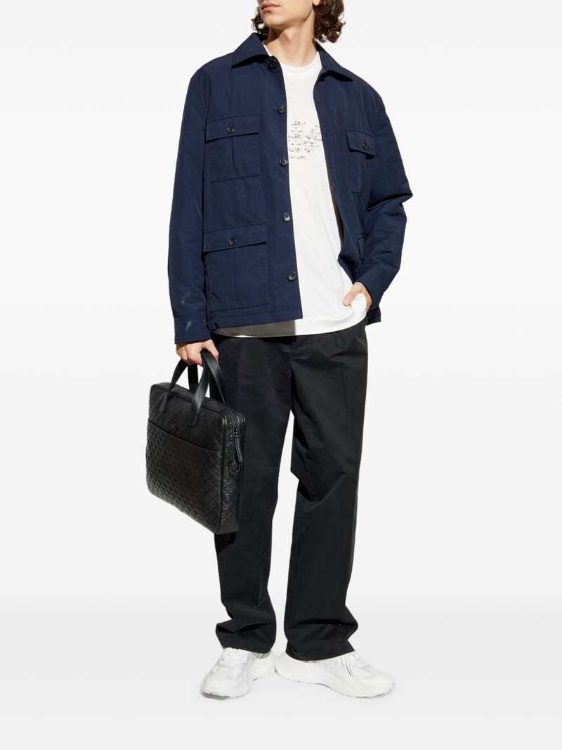 EMPORIO ARMANI logo-embroidered T-shirt outlook