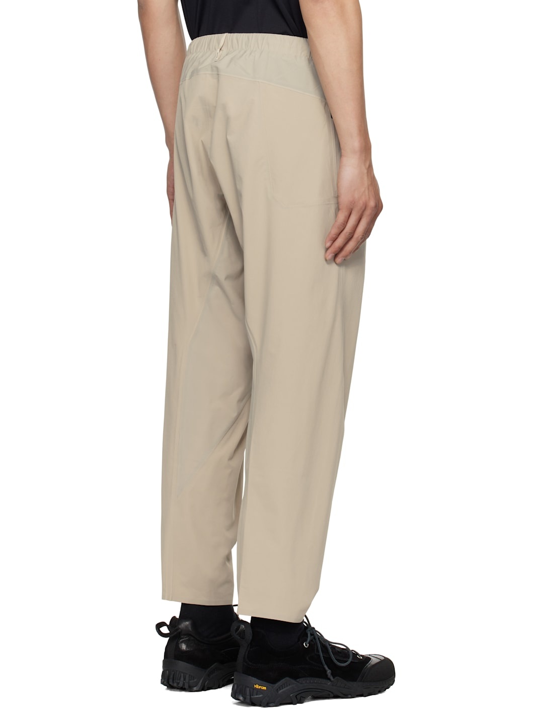 Taupe Secant Comp Trousers - 3
