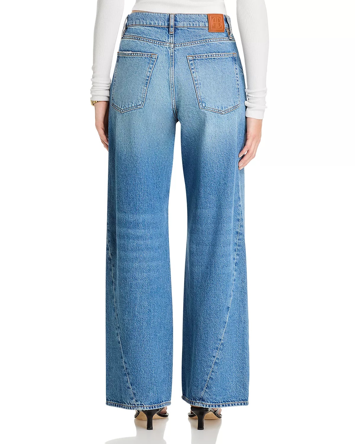 Brie High Rise Jeans in Blue - 3