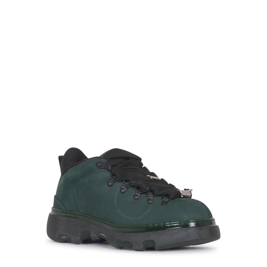 Burberry Nubuck Lace Up Trek Boots - 3