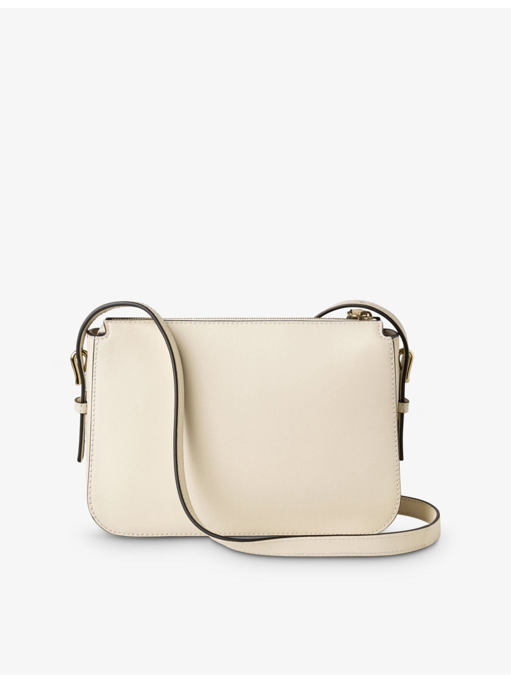 Clovelly Foiled-Logo Grained-Leather Pouch - 3