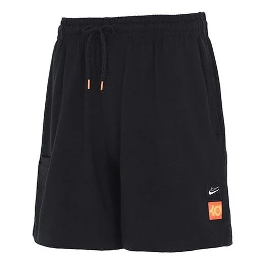 Men's Nike KD Durant Basketball Sports Training Loose Breathable Knit Shorts Black CV2410-010 - 1