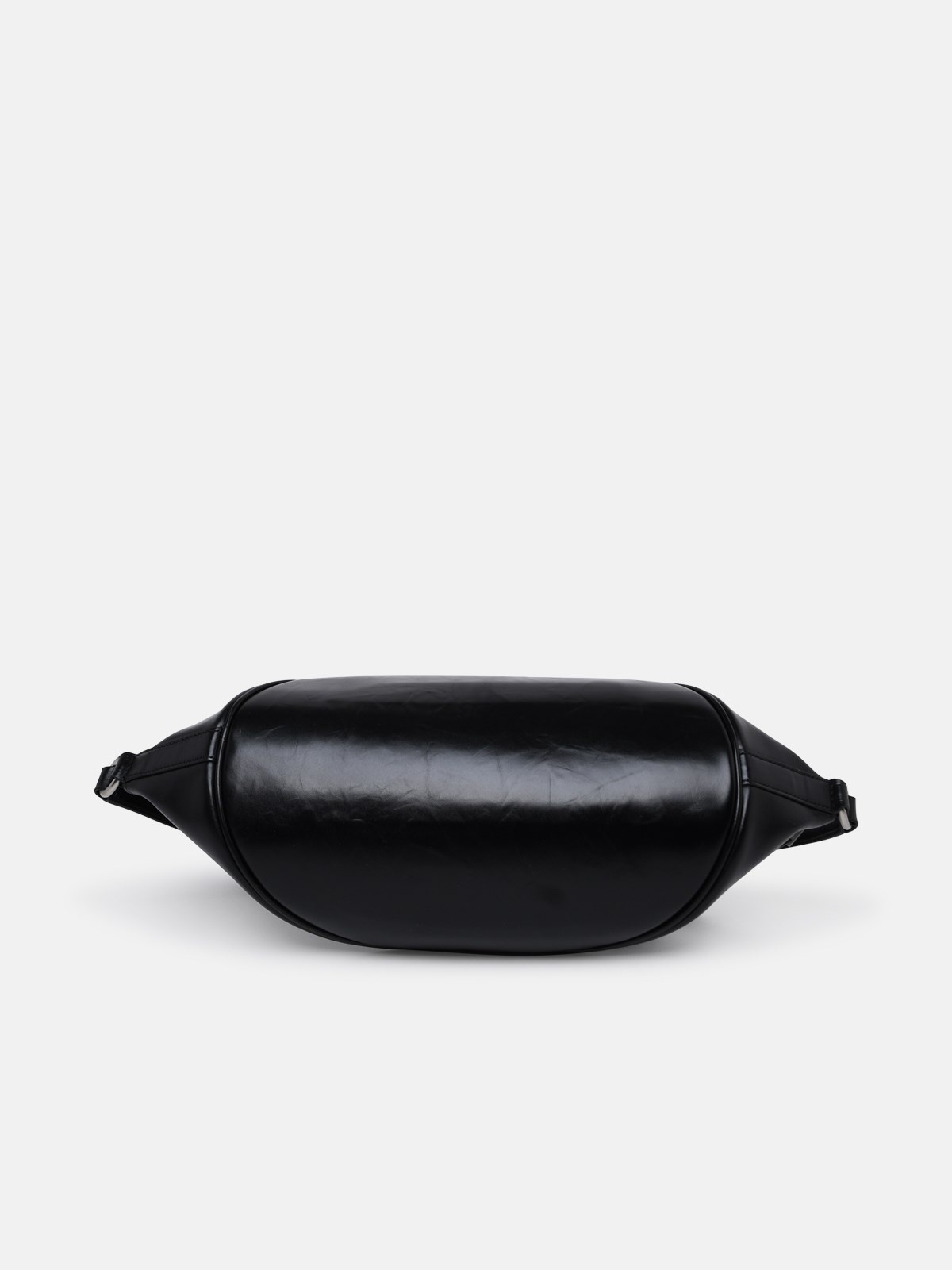 Black leather belt bag - 3
