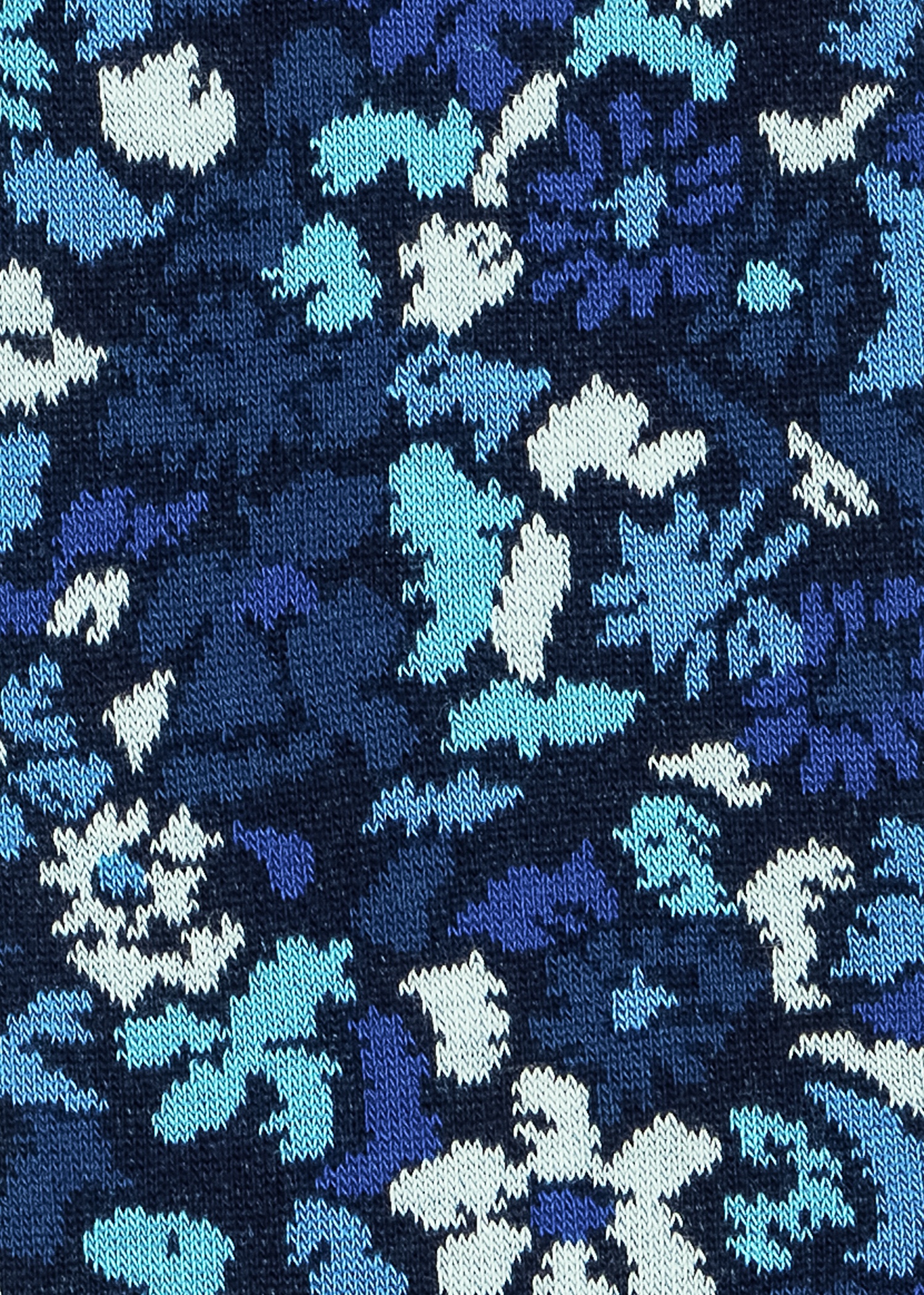 Navy 'Pencil Floral' Socks - 3