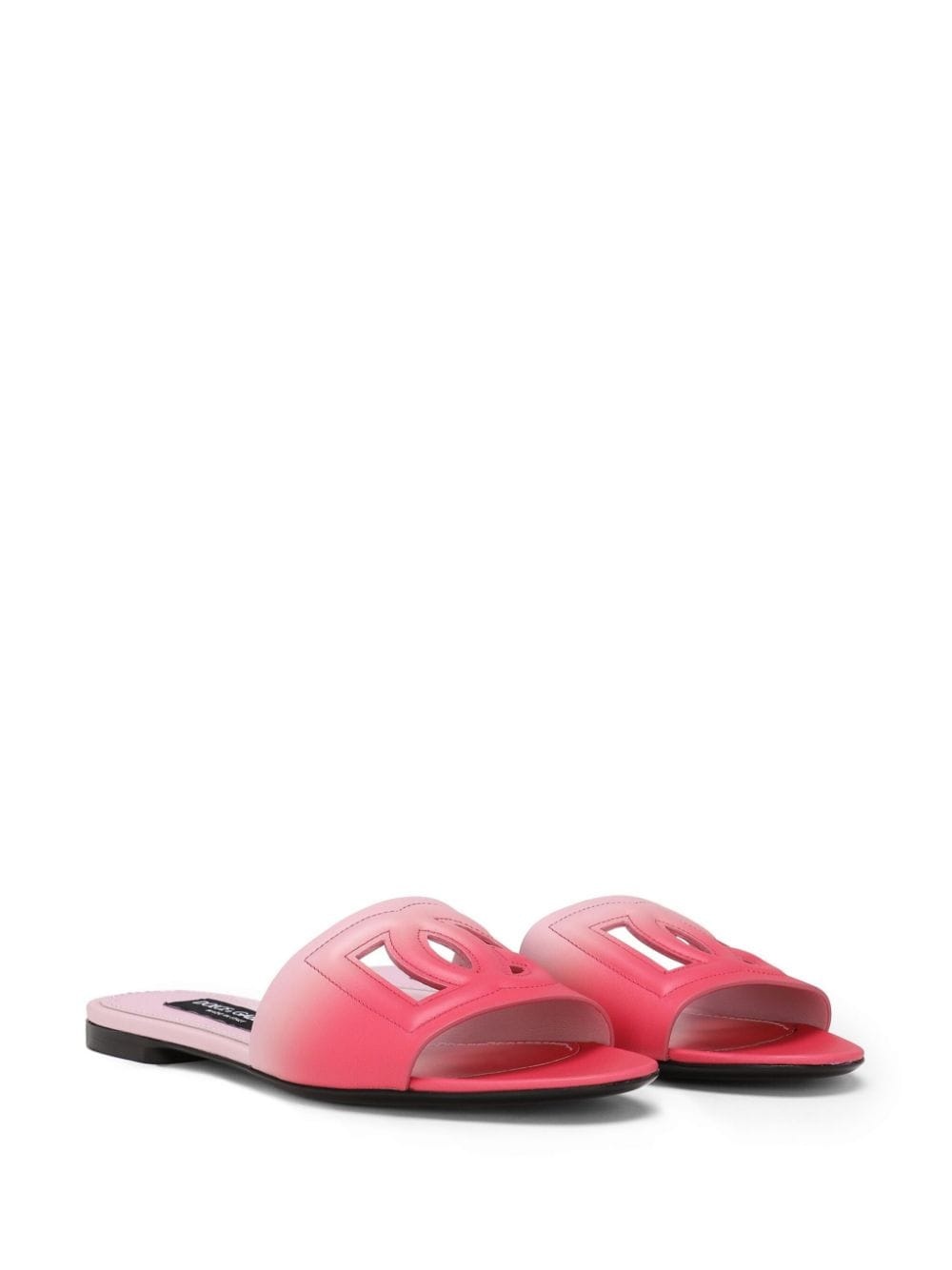 DG ombrÃ© leather slides - 2