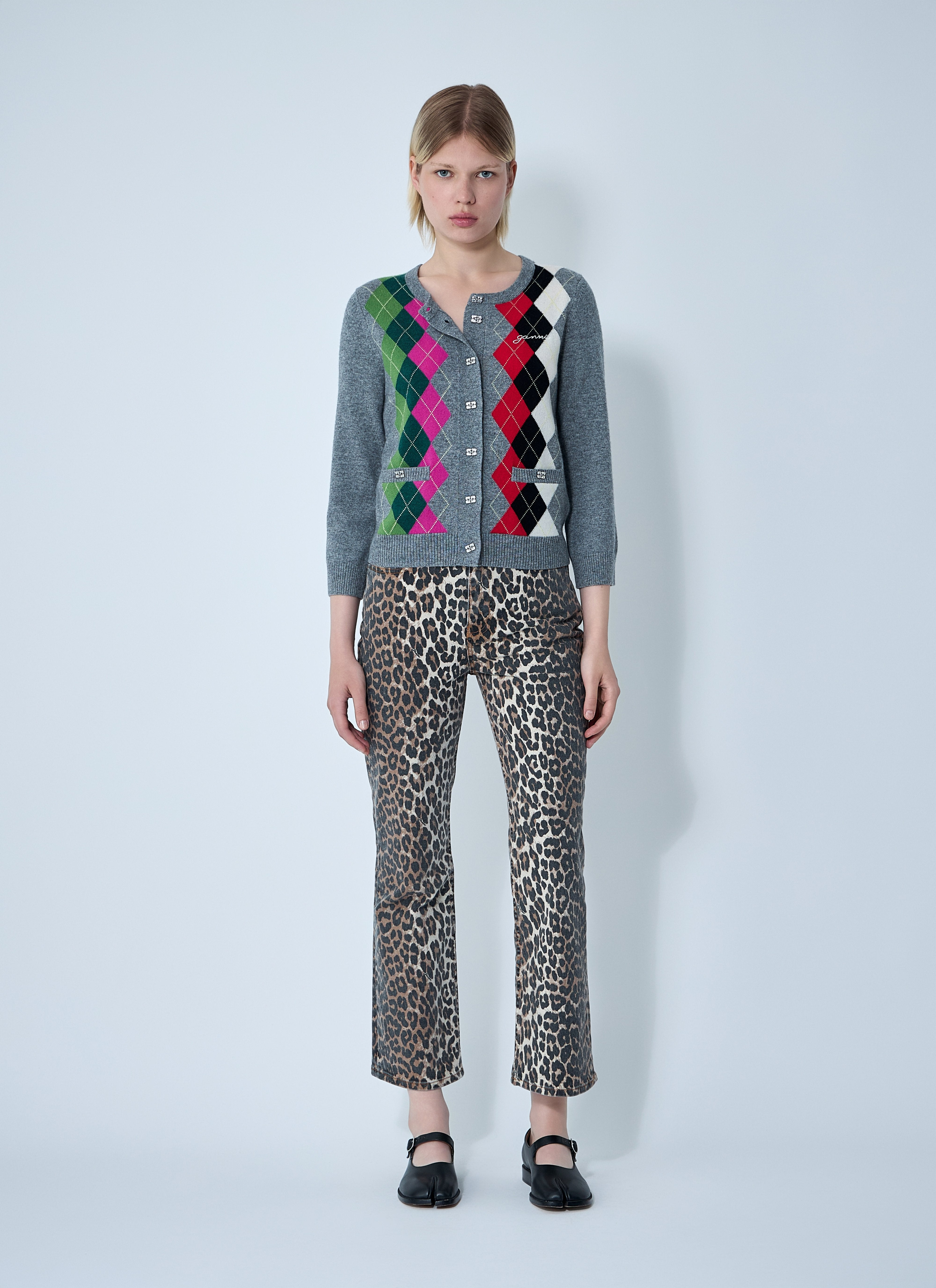 Ganni Women Cashmere-Blend Cardigan - 2