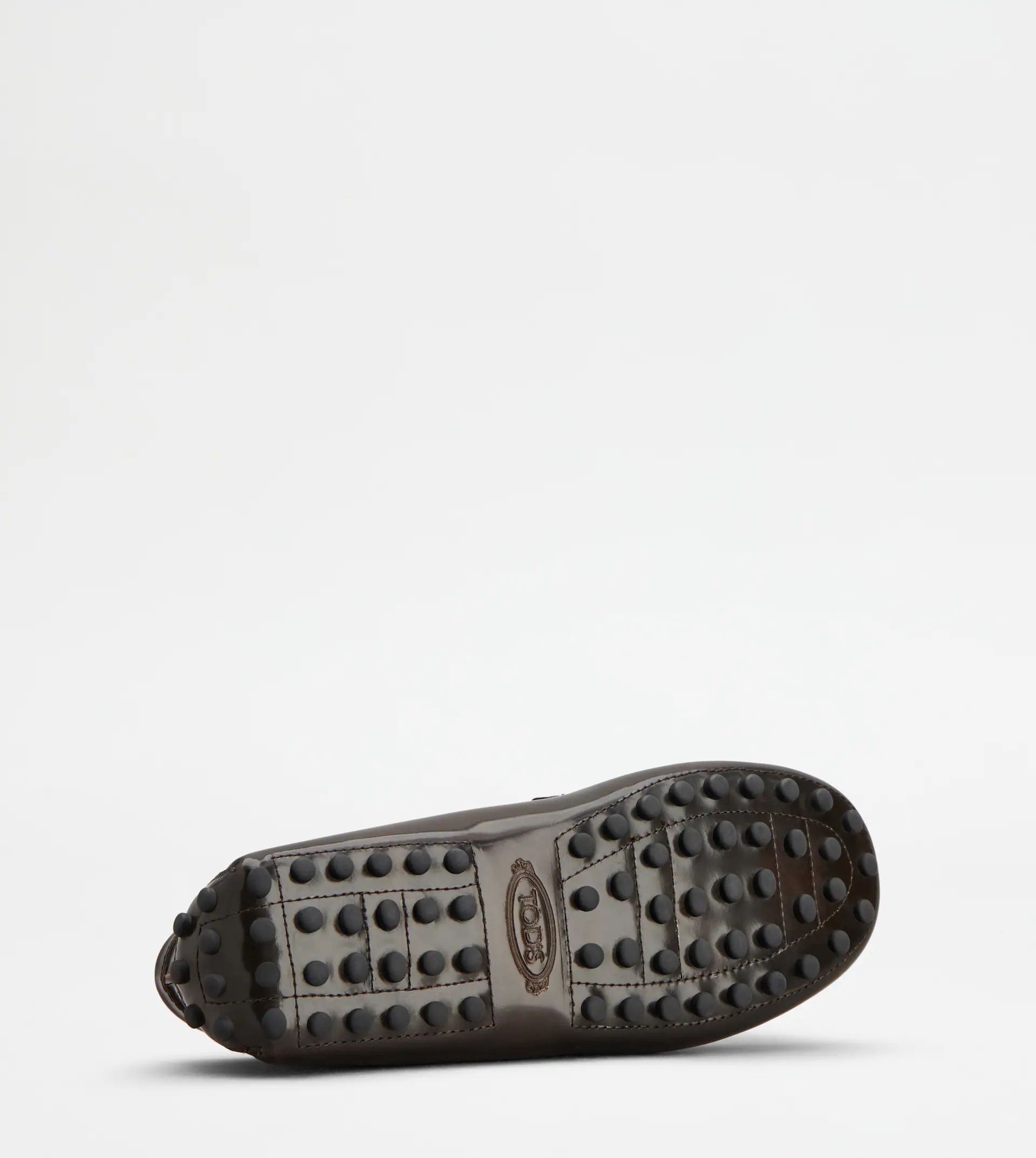 GOMMINO DRIVING SHOES IN LEATHER - BROWN - 4