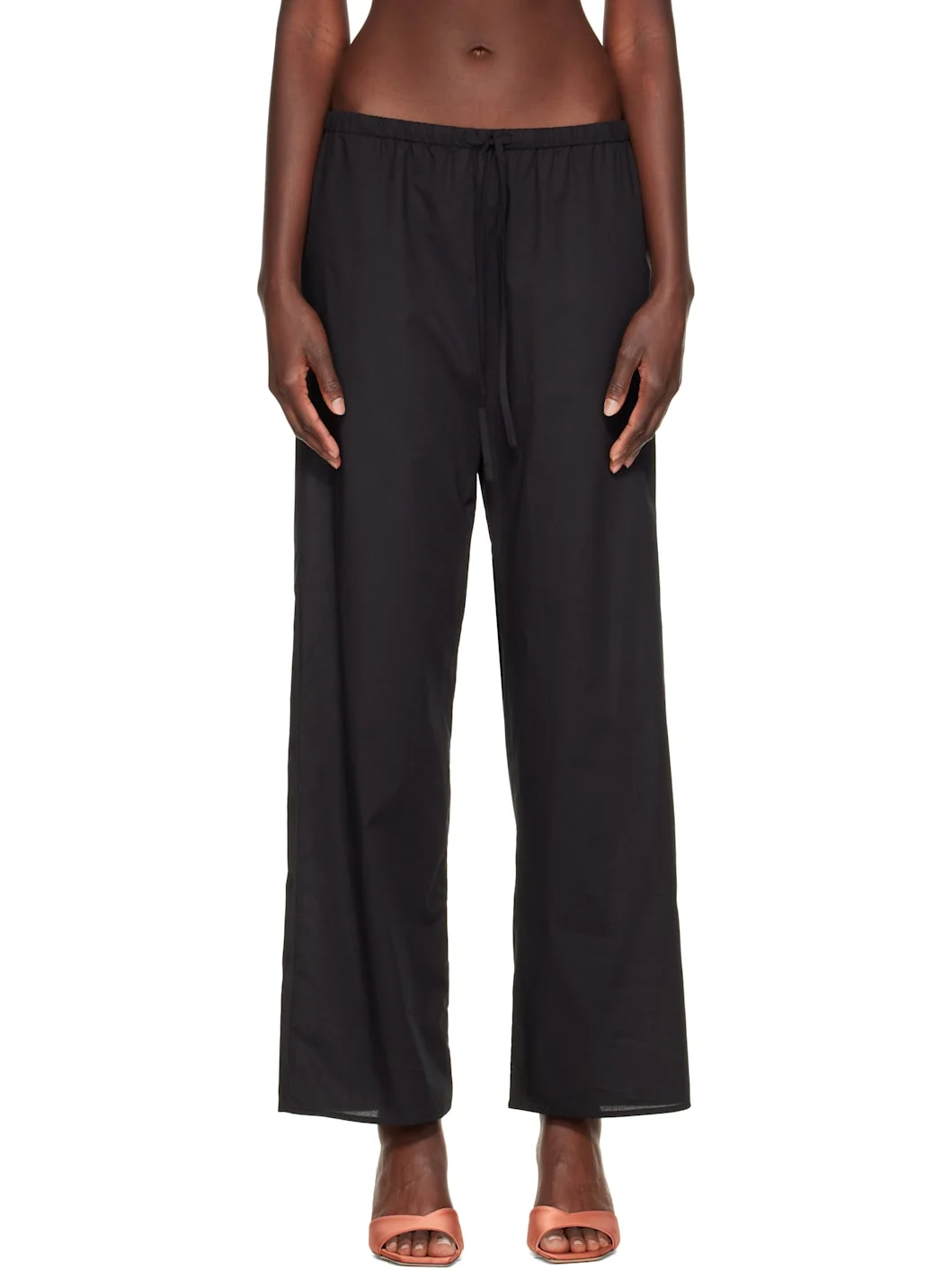 Black 'The Pant' Lounge Pants - 1