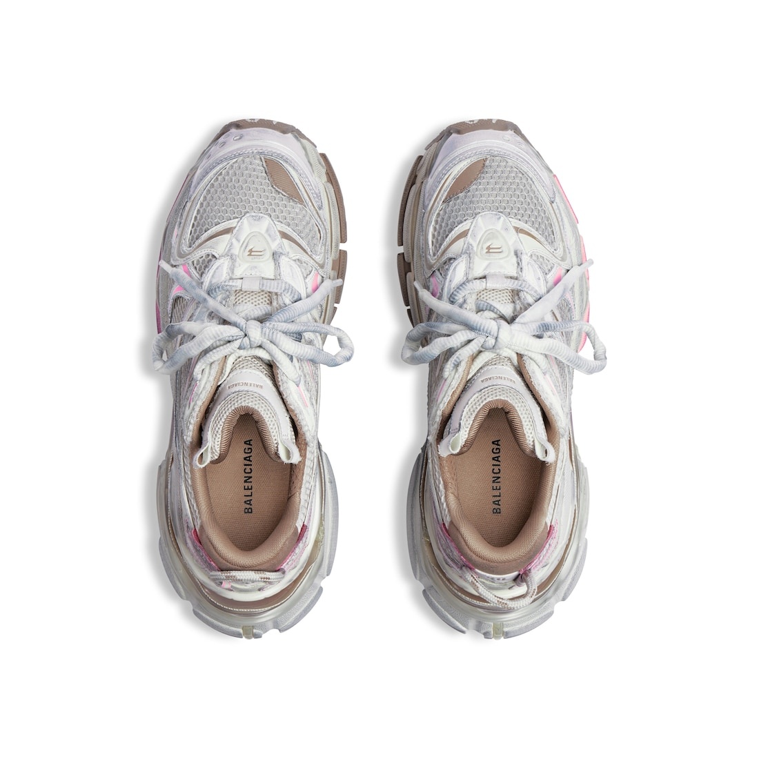Women's Runner 2.0 Sneaker  in Taupe/pink - 6