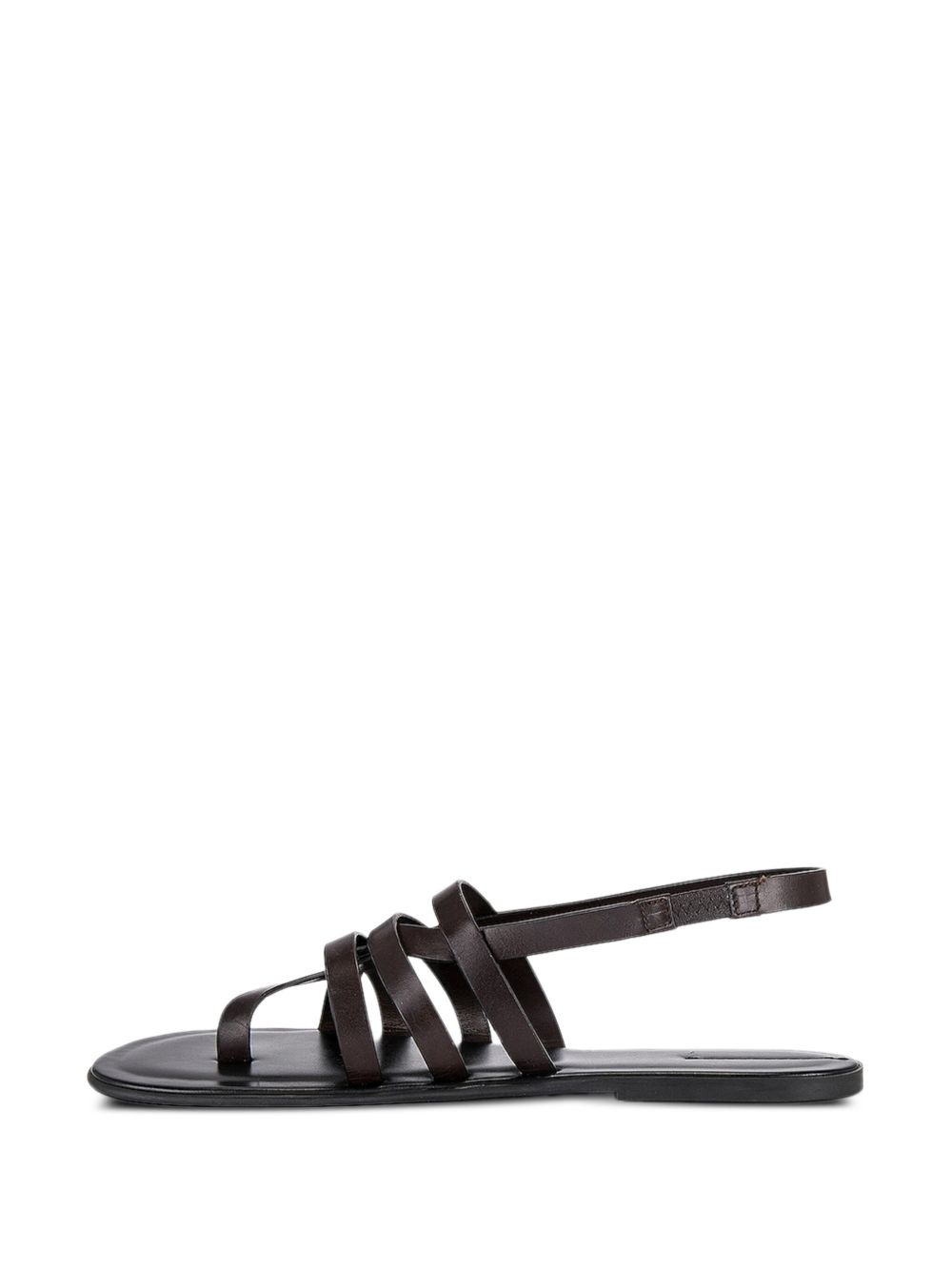 leather slingback sandals - 3