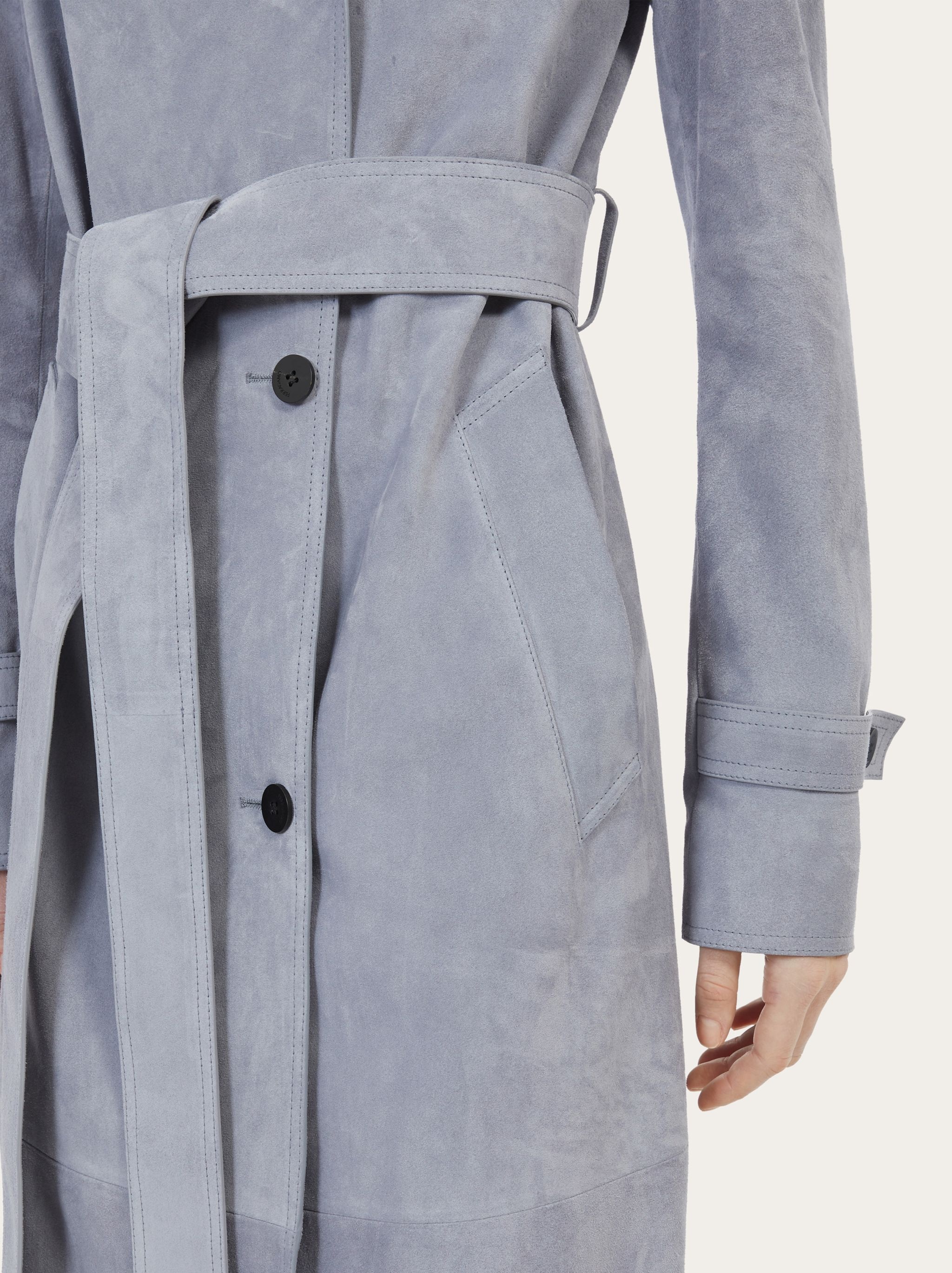 Suede trench - 5